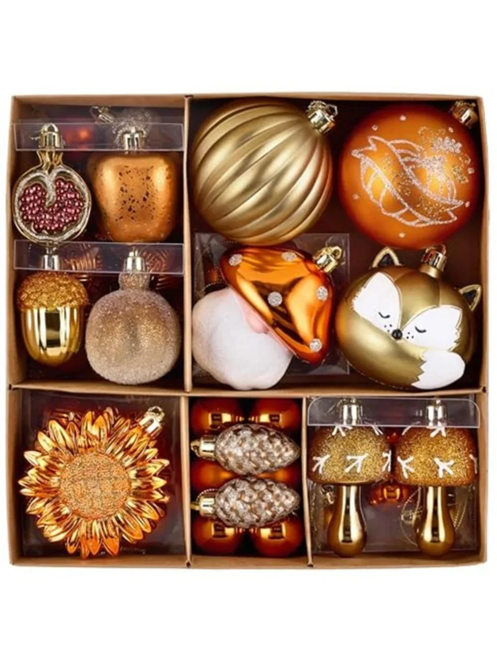 50ct Fall Tree Decorations Ornaments for Home